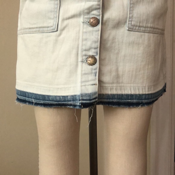 Current Elliott denim skirt sz 26 - Picture 5 of 8